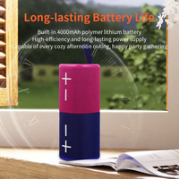 Enceinte Sans Fil Scindable S18 20W Puissance Technologie de Détachement Magnétique Couleurs Vibrantes Basses Profondes Construction Résistante aux Intempéries