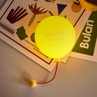 Veilleuse LED créative et mignonne en forme de mini ballon pour enfants, bébés, enfants, en silicone rechargeable, capteur tactile, veilleuse