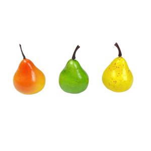 Mini Pera de Espuma, Modelo de Polifoam, Manualidades, Decoraciones de Pera Falsa, Amarillo/Verde/Rojo-Amarillo, para Accesorios de Fotografía y Juguetes - Product Image 5
