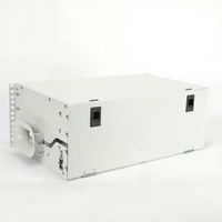 Panneau de brassage à fibres optiques personnalisable de type tiroir FPP-D7 1U-4U, connecteur SC/LC, métal-plastique, ODF FTTX, capacité 12-192 fibres