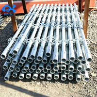Système d'échafaudage Ringlock galvanisé à chaud robuste, en promotion pour la construction