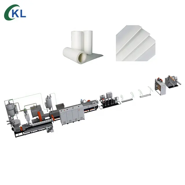 PET foam sheet plastic extruder machine for Plastic Extrusion Line