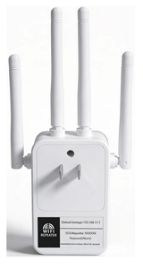 RP903F-S ตัวขยายสัญญาณไวไฟ 4 เสาอากาศ 300Mbps 2.4G ไฟร์วอลล์ 2 พอร์ต LAN - Product Image 2