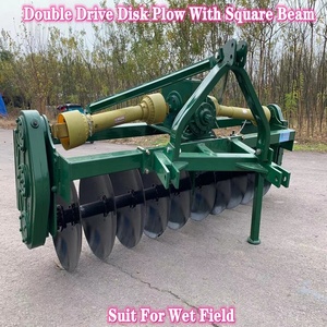 Aratro a disco con trasmissione a doppia faccia per bonifica di risaia e aratro per la rottura delle stoppie - Product Image 3