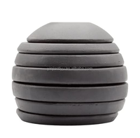 Kettlebell de fitness unisexe de haute qualité en fonte d'argent pour la maison et la salle de sport, personnalisable, CN;HEB