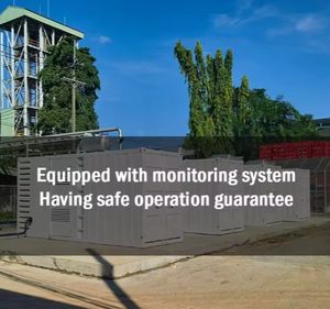 50kw 4 biogas इंजन 400v तीन-चरण चार-तार Lpg गैस जनरेटर प्राकृतिक गैस ईंधन के साथ जनरेटर - Product Image 5