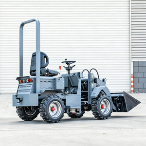 Mini-chargeur frontal compact à batterie 400 kg 0,5 T pour travaux de manutention de matériaux en entrepôt agricole et en intérieur - Product Image 4