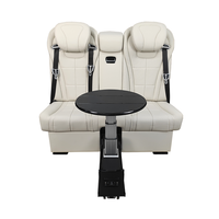 ANSHI VIP RV VAN Motorhome tempat tidur Sofa elektrik mobil modifikasi mewah Toyota Innova Seat untuk Toyota Hiace dengan meja