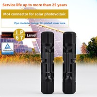 Connecteur PV pour modules photovoltaïques et panneaux de batterie, prise mâle/femelle étanche