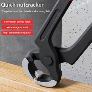 High Quality Carpenter Tweezers Clamp Plier Kit Pull Nail End Cutting Hardware <strong>Hand</strong> <strong>Tools</strong> with Nipper Factory Price - Product Image 3