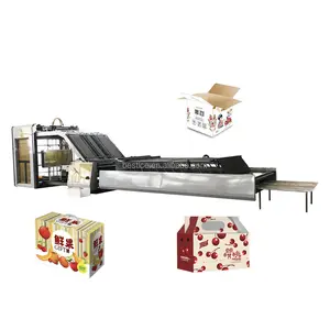 Fast delivery servo type BZJ-1600 corrugated paperboard and printed face paper automatic flute laminating machine