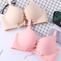 Soutien-gorge sexy push-up pour femmes, doux et respirant, sous-vêtements multicolores pour femmes