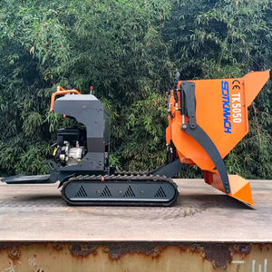 Harga bagus 0.5 Ton karet genggam Mini dilacak <span class=keywords><strong>Dumper</strong></span> dari pabrik Cina - Product Image 5