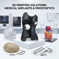 Impression 3D industrielle personnalisée, instruments de qualité médicale, pièces médicales imprimées en 3D SLA, services d'impression 3D