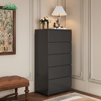 Commode à tiroirs minimaliste sur mesure en gros pour les projets hôteliers et d'hôtellerie