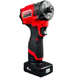 Destornillador eléctrico sin escobillas de 12 V, herramienta eléctrica de alta frecuencia de 1/4 de pulgada, destornillador de impacto - Product Image 3