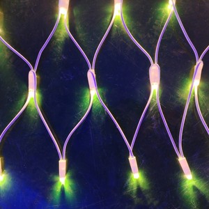 Ngoài trời không thấm nước <span class=keywords><strong>LED</strong></span> <span class=keywords><strong>Net</strong></span> cây đèn ánh sáng cảnh quan chiếu sáng kỳ nghỉ trang trí RGB đầy đủ màu sắc vườn <span class=keywords><strong>Net</strong></span> ánh sáng - Product Image 4