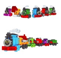 Source : Meizhi Toys, Blocs d'assemblage, Train transformable, Cadeau jouet pour enfants