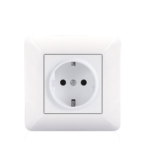 สวิตช์เปิด/ปิดผนังไฟฟ้าอเนกประสงค์มาตรฐาน EU US AU สีขาว220V 10A 2Gang - Product Image 4