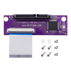 บอร์ดอะแดปเตอร์ SATA สำหรับ PS2 ยี่ห้อ Bitfunx สำหรับอะแดปเตอร์เครือข่าย IDE ชุดอัพเกรดฮาร์ดดิสก์ HDD/SSD ขนาด 2.5/3.5 นิ้ว บริการออกแบบแผงวงจรพิมพ์ประกอบ - Product Image 2