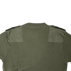 Maglione Pullover invernale da uomo KMS taglie forti girocollo tattico di sicurezza a maniche lunghe lavorato a maglia maglione di lana - Product Image 5