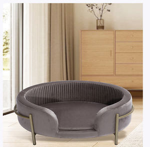 애완 동물 가구 호화스러운 애완 동물 소파 침대 고품질 우아한 고양이 침대 아이 의자 - Product Image 3