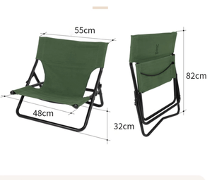 كرسي خارجي قابل للطي للمخيم كرسي تخييم محمول كرسي مقص خلفي كرسي شواء - Product Image 6