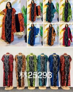 Abaya Musulmana Nuova Collezione 2026 all'Ingrosso, Vestito <span class=keywords><strong>Lungo</strong></span> da Donna Musulmana Taglie Forti, Modello Ampio - Disponibile in Magazzino - Product Image 3