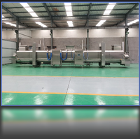 Machine de cuisson continue automatique pour la grillade de viande et de crevettes pour la fabrication de produits carnés