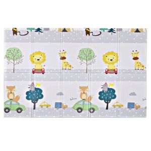 Tapis en mousse pliable écologique non toxique XPE à imprimé animal, jouet éducatif pour nourrissons, bébés, tout-petits, pour le camping - Product Image 1