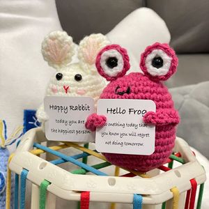 Greenmart Ornement animalier licorne tissé à la main, peluche super douce, cadeau de table pour anniversaire d'enfants, fête de Noël, décoration intérieure - Product Image 3