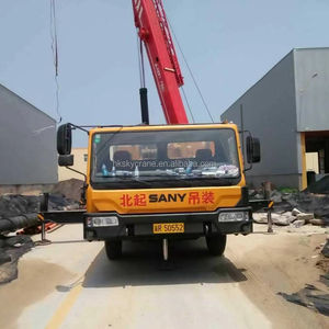 Grue Sany d'occasion 25 tonnes certifiée EPA, grue sur camion 25t pour la construction - Product Image 6