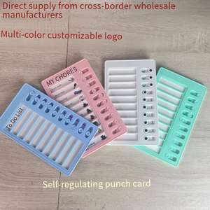 Enfants auto-discipliné perforateur planificateur quotidien planificateur autonome bon plan de formation d'habitudes promotion en plastique - Product Image 6