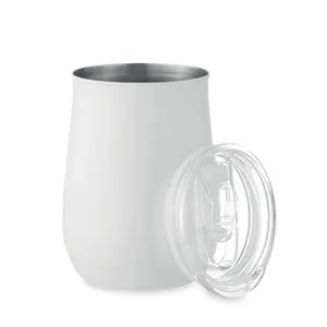 Tazza riciclata in acciaio inossidabile Ursa, merchandising sostenibile - Product Image 3