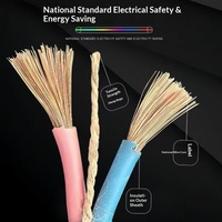 Cable Eléctrico Flexible de Alta Potencia de Dos Núcleos, Estándar Nacional, 15/25/4/6 mm², 200 m de Longitud, para Uso en Equipos Eléctricos