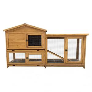2026Wood Jaula Móvil Grande y Económica para Conejos y Gallinas, <span class=keywords><strong>Caseta</strong></span> Exterior para Pájaros, Cueva para Gatos, <span class=keywords><strong>Gallinero</strong></span> Portátil para Cría de Aves y Mascotas - Product Image 5