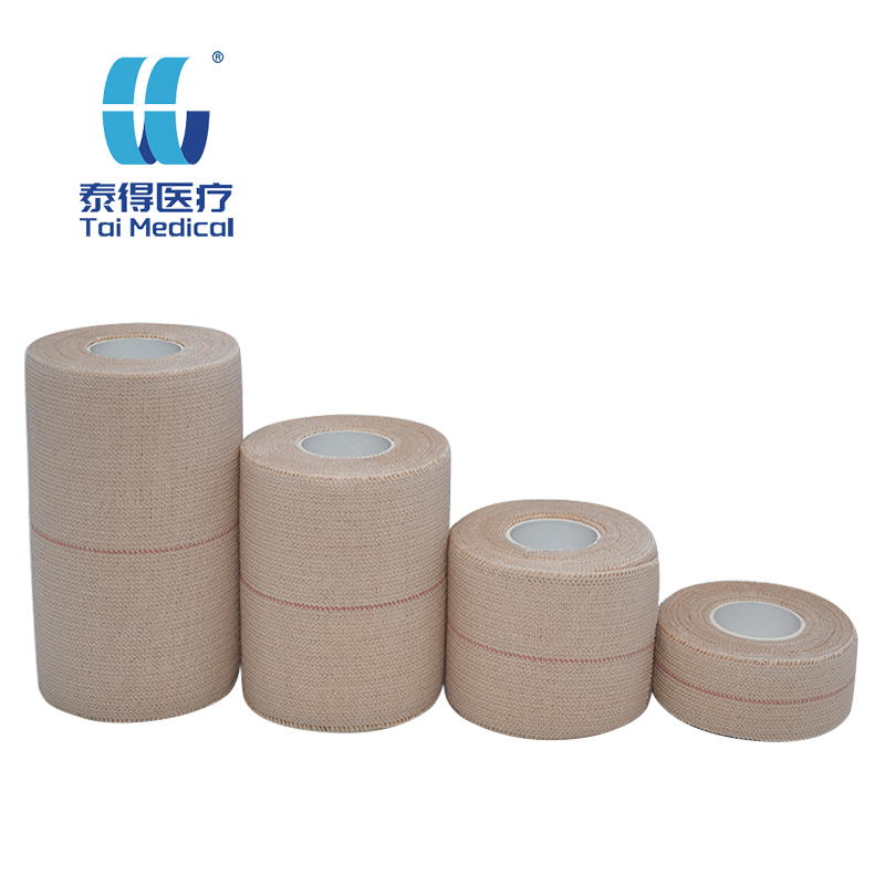Preferred 5cm X 4.5m EAB Cotton Bodybuilding Tape Flexible Tear Stretch Adhesive Custom Print For Thumb Protection Sports Tape