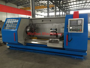 Machine à fileter les tuyaux CNC QK1327, <span class=keywords><strong>tour</strong></span> automatique pour l'industrie pétrolière avec un grand alésage de broche et des doubles mandrins - Product Image 2