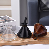 Flacons coniques vides personnalisables avec logo pour parfums d'intérieur et huiles essentielles, 200 ml, noir, ambre, transparent, avec pompe pulvérisatrice, 100 pièces par carton