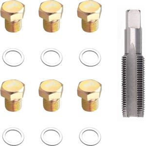 7 पीसी तेल नाली प्लग थ्रेड मरम्मत सेट एम 13 1.5 - Product Image 5