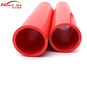 Çin fabrika düşük fiyat kırmızı yuvarlak PP PE <span class=keywords><strong>PC</strong></span> ABS tüpler ekstrüzyon için ekstrüde ABS tüp PVC plastik oyuncak tüp - Product Image 2