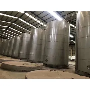 Bira depolama paslanmaz çelik fermantasyon tankı destekleyen 5000 litre bira ekipmanları