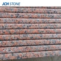 Plan de travail en granit rouge érable G562 de Chine avec bord arrondi pour salle de bain, îlot de cuisine et comptoirs de travail