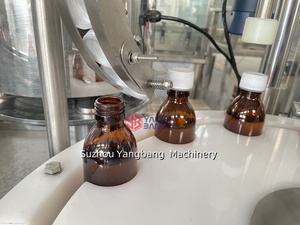 Máquina Automática de Llenado de Botellas Pequeñas de 50-200 ml, Línea de Producción de Llenado y Tapado de Botellas de Jarabe, Máquina de Llenado y Tapado de Jarabe - Product Image 4