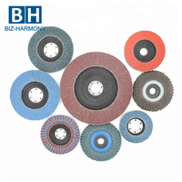 Disco de Láminas de Alúmina de Zirconio Fundido Tipo 27, 115x22.23mm, 115mm, 4.5 Pulgadas, Grano 60