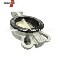Katup Kupu-kupu Dudukan Lunak Beroperasi Manual dengan Gagang Aluminium, Lapisan EPDM, Badan Besi Ulet WD71XQ, DN40-DN150 High