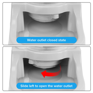 Dispensador de Agua Automático para Perros y Gatos, Sin Electricidad, de Acero Inoxidable, para Uso en Interiores, 5L, con Agua Corriente, Artículos para Mascotas - Product Image 5