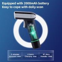 Escáner de Código de Barras Bluetooth Serie JR 835 con Base, Luz Blanca de Alta Visibilidad, Lector Inalámbrico de Larga Distancia 2.4G, Centro de Clasificación