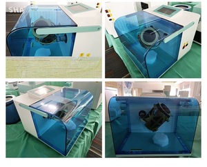 Mélangeur de poudre 3D haute vitesse série CereWave YKHY avec écran tactile PLC, petit équipement de chauffage <span class=keywords><strong>tridimensionnel</strong></span> pour laboratoire - Product Image 4