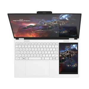 Portátil de Doble Pantalla Táctil de 15.6 + 7 Pulgadas, Computadora para Estudiantes N100 I7 I9 10.ª 11.ª 12.ª Generación, para Negocios - Product Image 1